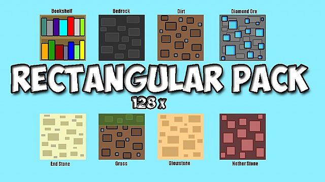 Текстуры Rectangular Pack [128x] для minecraft 1.7.9