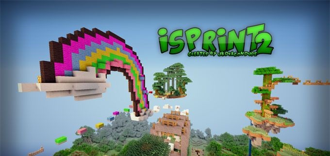 Карта iSprint 2 для mnecraft 1.7.9