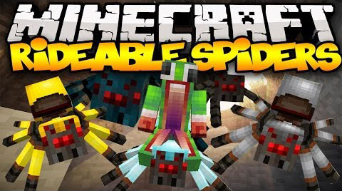 RideAbleSpiders для minecraft 1.7.2